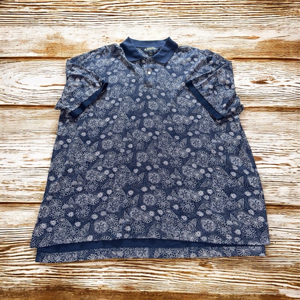 Brooks Brothers Polo Shirt Men’s XL Blue Short Sleeve